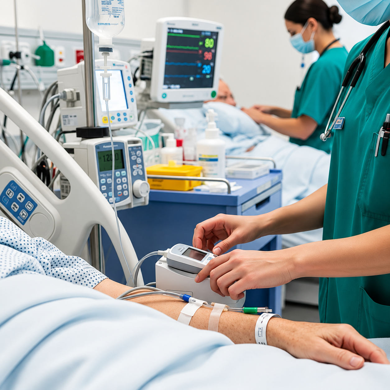 ECG & BiPAP